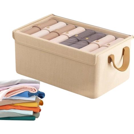 Rangement Sous Lit,Sac de Rangement Sous Lit avec Couvercle Transparent et (1/5)