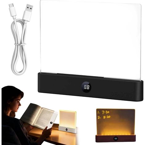 Générique Lampe De Lecture Plate Intelligente, LED Rechargeable (1/5)