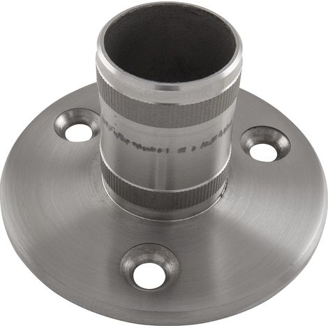ECONOMY Flansch innen für Rohr ø 42,4 x 2,0 mm,Edelstahl geschliffen V2A (1/2)