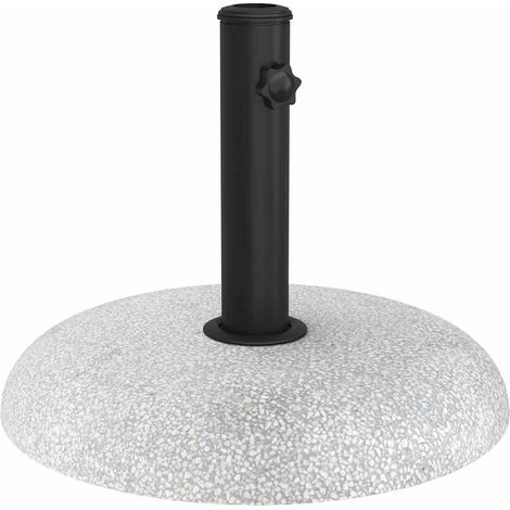Pied de parasol Gris clair Ø 45 x 33 cm Béton