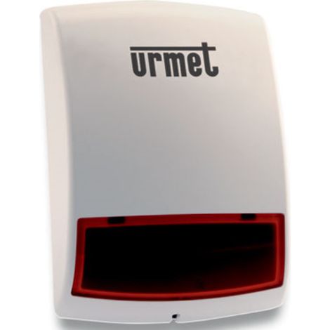 Sirena Autoalimentata Wireless Esterna Con Flash (Urmet Cod. 1051/405)