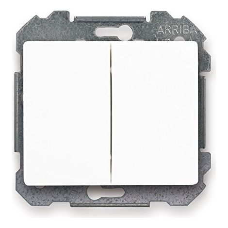 SIEMENS DELTA IRIS INTERRUPTEUR DOUBLE VA ET VIENT BLANC SIE266672 (1/3)