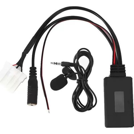 Cble Adaptateur Voiture Bluetooth 5.0 Microphone Fit pour Mazda 2 3 5 6 RX8