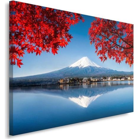 Stampa su tela, Vista sul Fuji - 60x40 (1/4)
