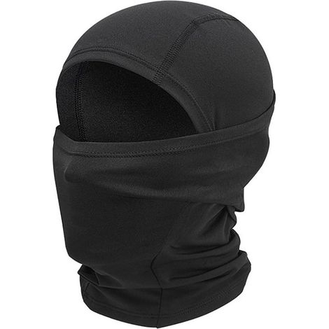 Passamontagna per bambini - Cappello-casco - Passamontagna nero - Maschera da sci - Taglia unica, unisex