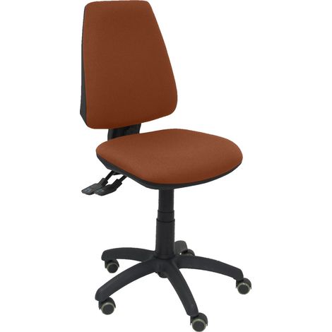 Sedia Elche S bali ruote in parquet marrone bali