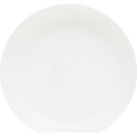 Assiette creuse Mathilde D22cm blanc - Atmosphera créateur d'intérieur (1/2)