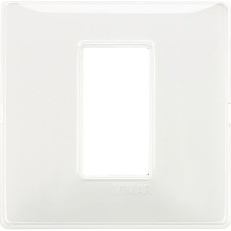 Placca 1M Reflex neve scatola rotonda Vimar Plana 14641.41