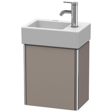Duravit XSquare Vanity unit mural 36,4x24,0 cm, 1 porte, charnière à droite, pour lavabo Vero Air 072438, Couleur (avant/corps): Décor basalte mat - XS4099R4343