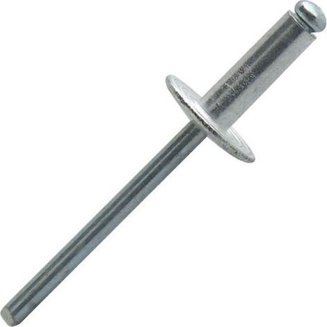 Scell-It – Boîte de 250 rivets aveugles tête large en aluminium et acier – 4.8 x 20 mm – Cisaillement 1580N – ASL4820 (1/4)