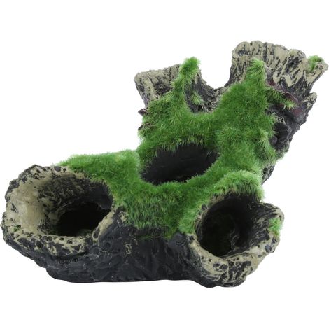 Kunstharz-Höhle aus abgestorbenem Holz als Aquarium-Dekoration für Fischbecken und Gartengestaltung (1/5)