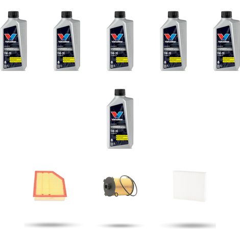Kit tagliando 3 FILTRI e 6L OLIO compatibile con Volvo XC60 2.0 T6 225kw Dal 2013 (1/4)