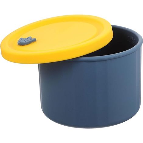 Boîte à bento multifonctionnelle en silicone VILLCASE, bleue (1/5)