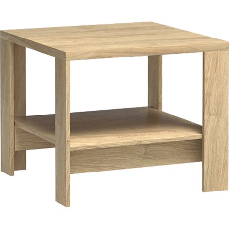 Couchtisch 65x65 cm, Eiche, MEGARA-161 (1/2)