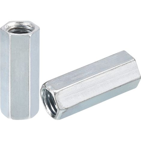 5pcs Raccord Écrous M12x15x40mm Hex Fileté Tige Coupleur (1/5)