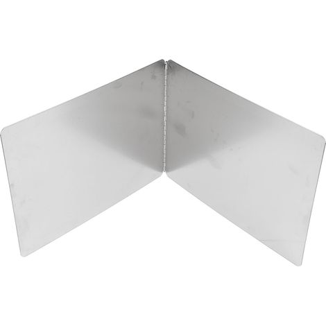 Paraspruzzi per padella a doppia faccia, rivestimento antiaderente resistente al calore, paraspruzzi in acciaio inox per cucina 30x30x30 cm / 11,8x11,8x11,8 pollici. (1/5)