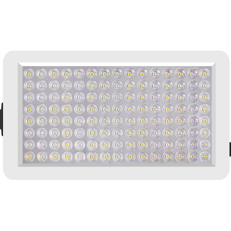 Lampada LED per la coltivazione indoor in serre, orti e sistemi idroponici. Lampada elettrica programmabile con 3 modalità timer (8H/12H/16H), telecomando e anello per appenderla. (1/4)