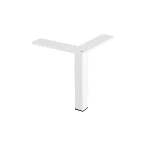 Möbelbein FS013 126 mm mattweiß SANS MARQUE