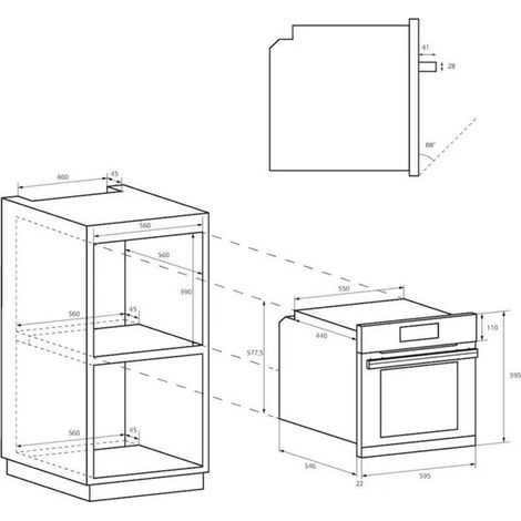 Horno Convencional CANDY FIDC X886 Inox (1/3)