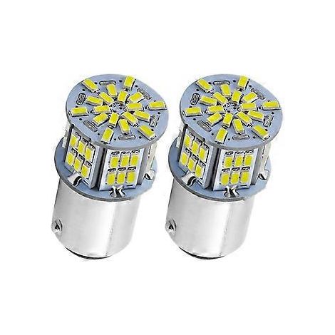 1157 LED-Lampe, weiß, 54 SMD, 1080 Lumen 7528, 2357, 2057 LED-Lampen für Brems-, Rück-, Fahr-, Park- und Rückfahrscheinwerfer