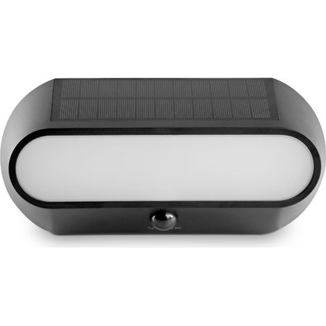 Applique solare LED 500lm 5000K sensore movimento IP54 Videx