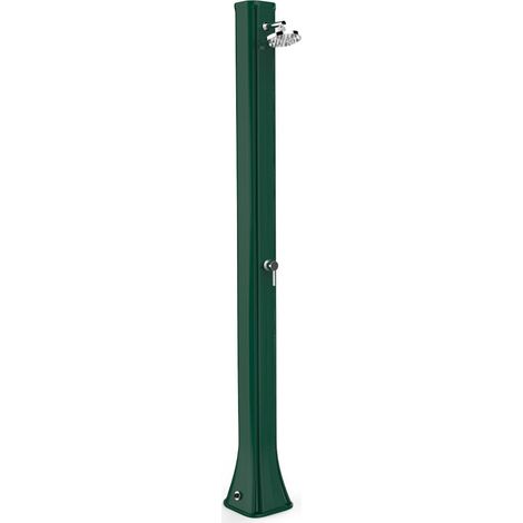 Doccia Solare da Giardino 40L Miscelatore Arkema Big Happy Five Verde Scuro (1/5)
