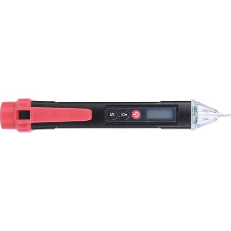Stylo testeur de courant et de tension numérique sans contact, instrument de mesure AC121000V (noir et rouge) (1/5)
