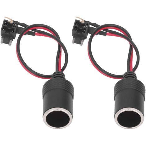 Paar 12-24V DC Zigarettenanzünderbuchsen-Adapter für Mazda