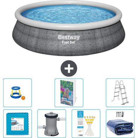 Bestway Bestway Fast Set Ronde - 457x107 cm - 8-pièces S403 (1/5)