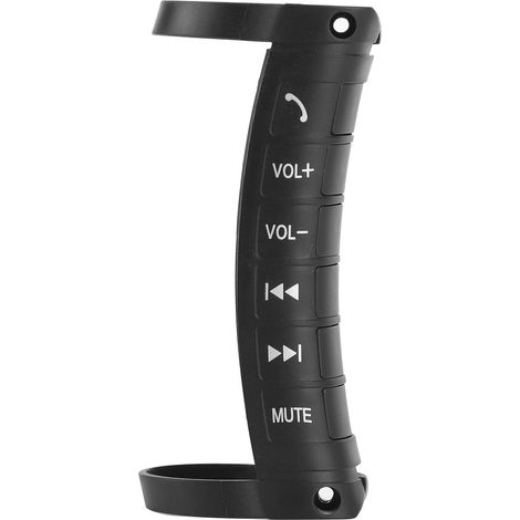 Commande de verrouillage du volant, interrupteur de verrouillage de volant universel, bouton de commande de verrouillage du volant avec fonction de personnalisation à 6 boutons pour tous les autoradio (1/5)