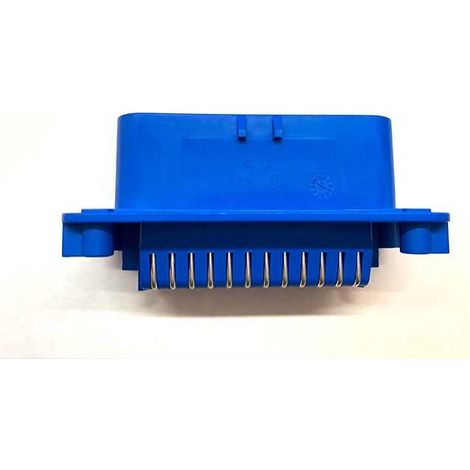 Connettore AmpSeal femmina 35 vie blu da circuito stampato 90° senza guarnizione (1/2)