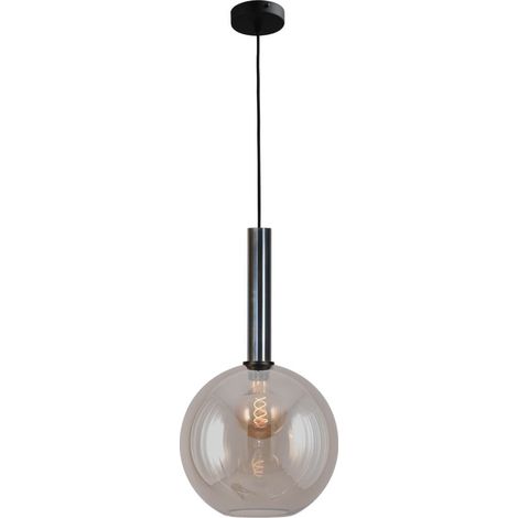 Lampe suspendue Ø 30cm Bella 2 Huile tachetée avec verre doré - 2980-66-02-30 (1/3)