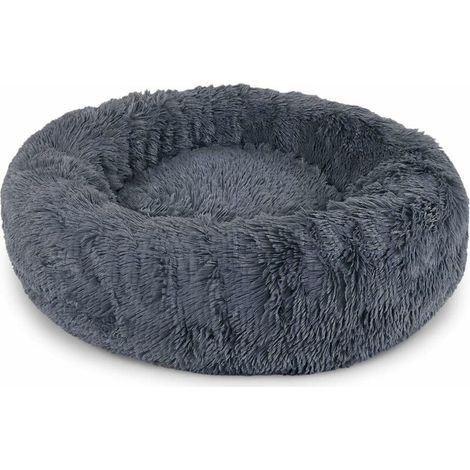 Corbeille et panier pour chien,Coussin pour Chien , Panier pour Chien Grande Taille Lavable, Lit pour Chien Apaisant XXL- 100 cm Ø Gris Foncé - RWCorbeille et panier pour chien (1/5)