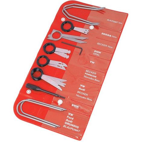 Kit herramientas y utiles para desmontar radios