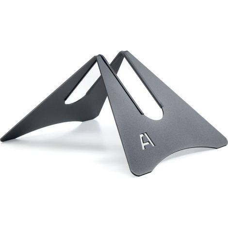 Andrys Rastrelliera Bici 1 Posto per Mountain Bike con Gomma Protettiva - Nero