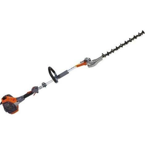 Oleo Mac – Taille-haie thermique sur perche 550mm – Cylindrée 21.7cm³ – Système anti-vibration – BC241H – Pour cimes jusqu'à 2.9m (1/3)
