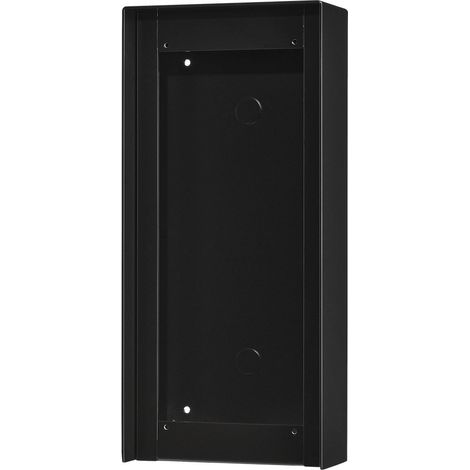 Cadre saillie avec visière pour 3 modules référence GF3F finition noir satin - AIPHONE GT103HBB