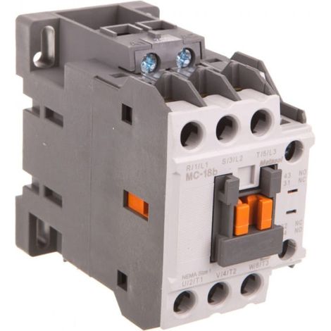 Contattore 18A 3P 7,5kW 24V AC 1Z1R MC-18b 24VAC 1a1b