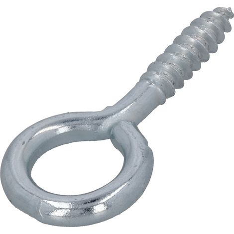 SUKI 20 STÜCK RINGSCHRAUBE 20 X 10 X 3,3 MM VERZINKT HOLZGEWINDE, 6175006
