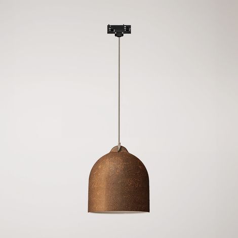 Creative Cables - Lampa wisząca z ceramicznym kloszem Campana M - lampa w zestawie