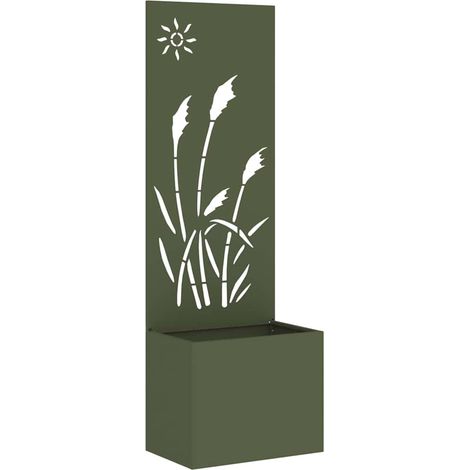 Écran de confidentialité de jardin Vert olive 50 x 140 cm CFW823348 (1/5)