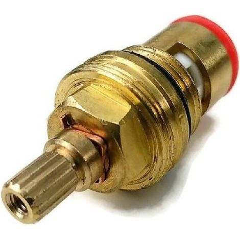 Tete Ceramique - 3/8 Pouces - 15 Dents - Pour Robinet Eau Chaude Froide - Pour Chauffe-Eau Electrique (1/3)