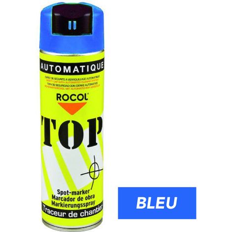 PEINTURE TRACEUR DE CHANTIER (W801801GROUPE).- Bleu - (1/3)