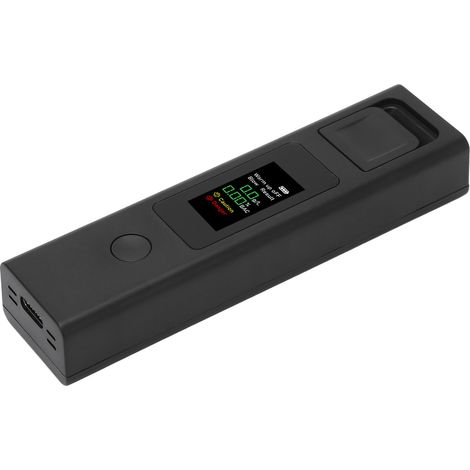 Testeur d'alcoolémie portable haute précision avec écran LCD, éthylotest rechargeable (1/5)