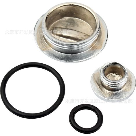 Off-road motorcycle/ATV/beach motorcycle accessories 50-110CC Left side small round decorative cover AB sight hole cover screw cover (1/4)