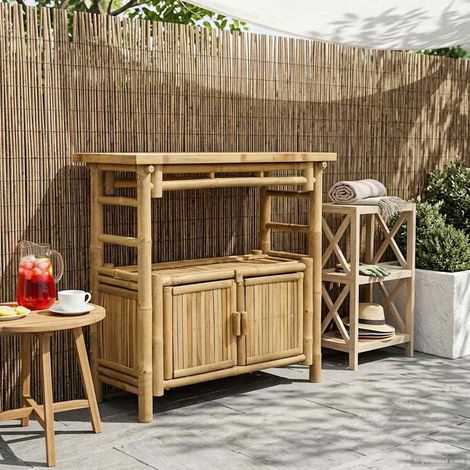 vidaXL Tavolo consolle con lo scaffale Naturale 80 x 35 x 75 cm
