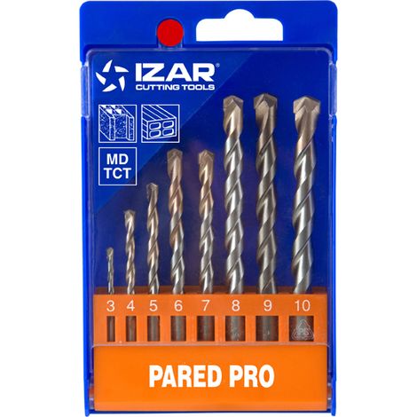 Juego Brocas 3-10 (1886) Pared Profesional 8-UDS. -1487- IZAR (1/4)