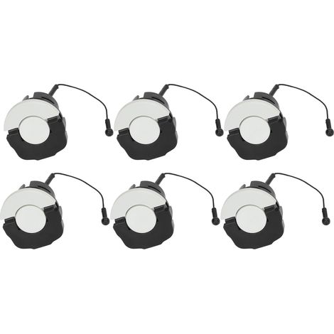 6PCS Bouchons Réservoir Carburant ABS pour Tronçonneuse STIHL FS100 FS110 MS200 MS210, Couvercles Huile Compatibles (1/5)