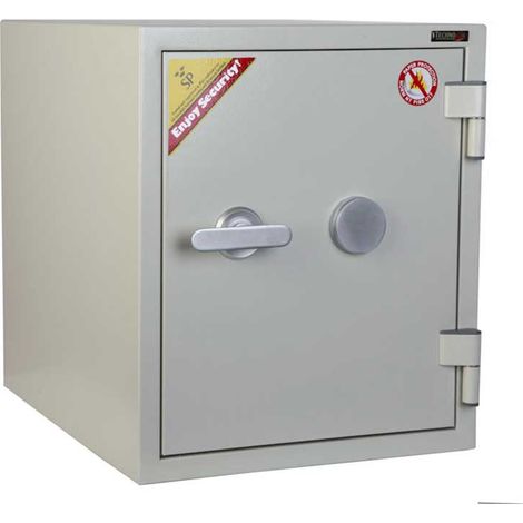 Armadio Ignifugo a Chiave per Documenti Doppia Anta Resistenza 120 Technomax - 1745X1116X700Mm
