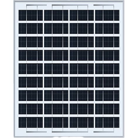 Panneau solaire, 20W, 18V, 350x550 mm, noir (1/5)
